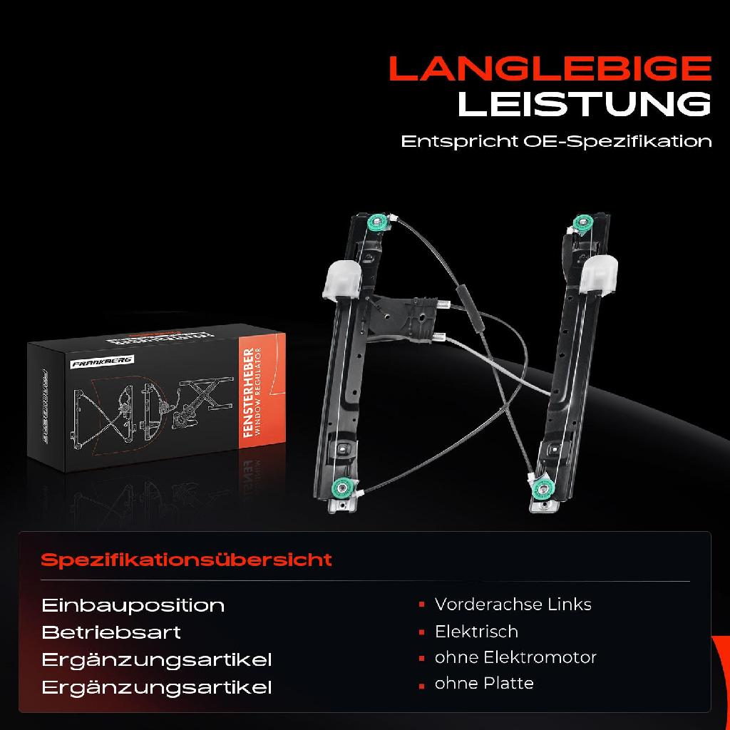 1x Fensterheber Vorne Links für Jaguar XJ X351 bj. ab 2010/01 C2D31416