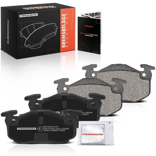 4x Bremsbeläge Hinterachse für Peugeot 106 II 205 I Cabriolet 206 CC Schrägheck Stufenheck Bild 4x Bremsbeläge Hinterachse für Peugeot 106 II 205 I Cabriolet 206 CC Schrägheck Stufenheck