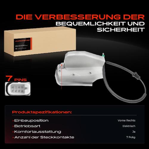 1x Türschloss Vorne Rechts für Tesla Model 3 5YJ3 Bj ab 2017 Bild 1x Türschloss Vorne Rechts für Tesla Model 3 5YJ3 Bj ab 2017