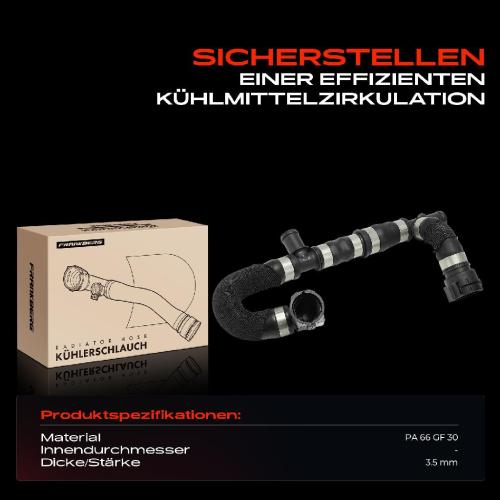 1x Kühlerschlauch Kühlwasserschlauch für Audi A6 4F2 Avant 4F5 2.0L 2005-2011 Bild 1x Kühlerschlauch Kühlwasserschlauch für Audi A6 4F2 Avant 4F5 2.0L 2005-2011