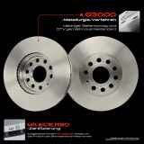 2x Bremsscheiben Vorderachse für VW Golf Plus Sportsvan V Variant VI VII Jetta IV Scirocco Touran