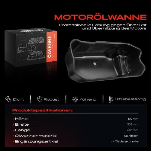 Frankberg 1x Ölwanne Motorölwanne für Fiat Ducato 244 250 290 Iveco Daily III 2002-2018 2.3L Bild Frankberg 1x Ölwanne Motorölwanne für Fiat Ducato 244 250 290 Iveco Daily III 2002-2018 2.3L