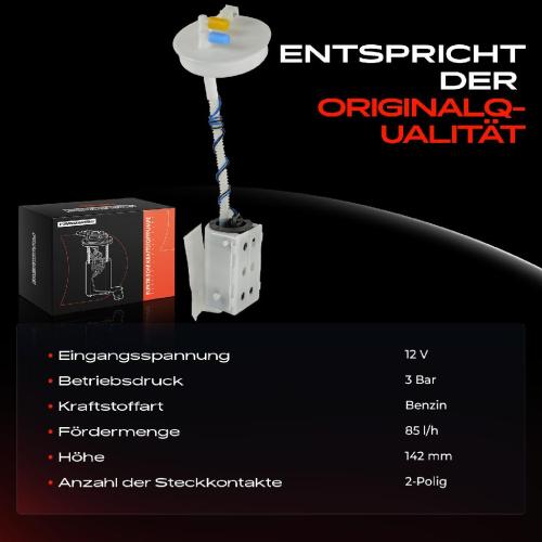 1x Kraftstoffpumpe für Citroën ZX N2 Peugeot 306 7B N3 N5 1.6L 1.8L 1.9L 2.0L 1.4L 1991-2001 Bild 1x Kraftstoffpumpe für Citroën ZX N2 Peugeot 306 7B N3 N5 1.6L 1.8L 1.9L 2.0L 1.4L 1991-2001
