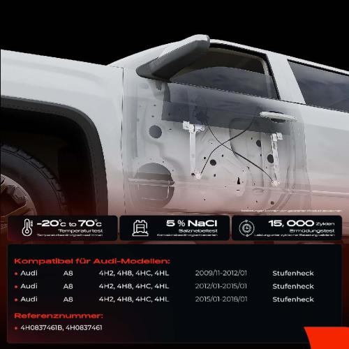 1x Fensterheber Vorne Links für Audi A8 4H2 4H8 4HC 4HL Limousine 4H0837461 Bild 1x Fensterheber Vorne Links für Audi A8 4H2 4H8 4HC 4HL Limousine 4H0837461