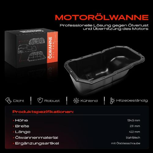 1x Ölwanne Motorölwanne für Citroën Xsara AX Saxo Peugeot 106 206 306 1.4L 1.6L Bild 1x Ölwanne Motorölwanne für Citroën Xsara AX Saxo Peugeot 106 206 306 1.4L 1.6L