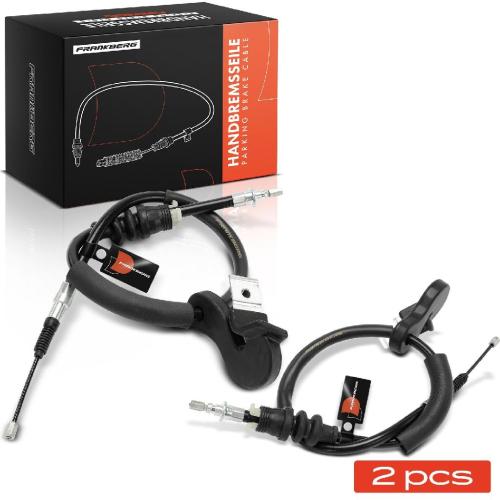 2x Seilzug Feststellbremse Hinterachse beidseitig für BMW 7 E65 E66 E67 730i 740i 745i Bild 2x Seilzug Feststellbremse Hinterachse beidseitig für BMW 7 E65 E66 E67 730i 740i 745i