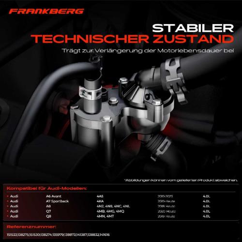 1x Thermostat Kühlmittel für Audi A6 Avant A7 Sportback A8 Q7 Q8 Bj ab 2018 Bild 1x Thermostat Kühlmittel für Audi A6 Avant A7 Sportback A8 Q7 Q8 Bj ab 2018