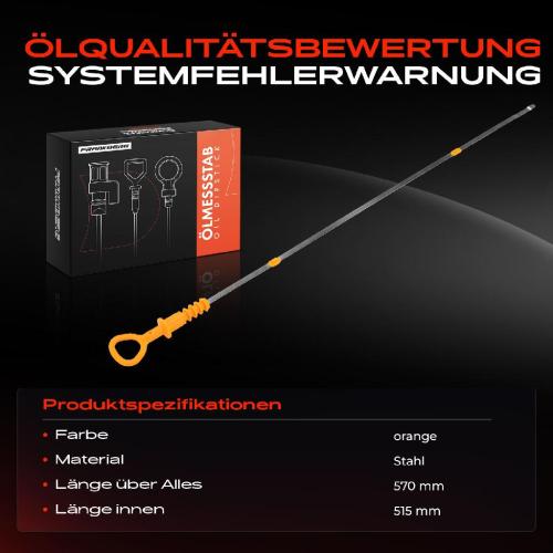 Frankberg 1x Ölmessstab Ölpeilstab Ölstab für VW Passat 3B Audi A4 8D A6 Skoda Seat 1994-2010 Bild Frankberg 1x Ölmessstab Ölpeilstab Ölstab für VW Passat 3B Audi A4 8D A6 Skoda Seat 1994-2010