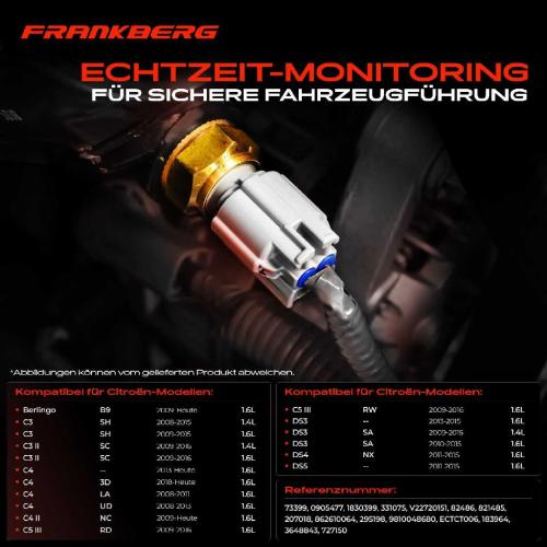 1x Sensor Kühlmitteltemperatur für Citroën C3 C4 DS3 DS4 Peugeot 207 208 308 3008 Bild 1x Sensor Kühlmitteltemperatur für Citroën C3 C4 DS3 DS4 Peugeot 207 208 308 3008