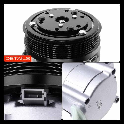 1x Klimakompressor für Ford Maverick 3.0L Mondeo III 2.0L 2.2L Transit 2.0L 1993-2007 Bild 1x Klimakompressor für Ford Maverick 3.0L Mondeo III 2.0L 2.2L Transit 2.0L 1993-2007