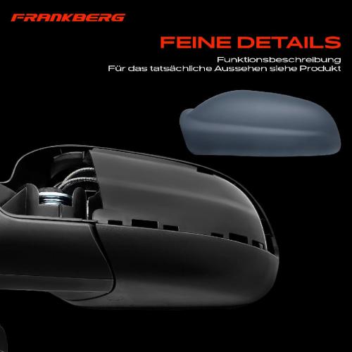 Frankberg 1x Außenspiegel Links für VW Fox Schrägheck 5Z1 5Z3 5Z4 2005-2011 Bild Frankberg 1x Außenspiegel Links für VW Fox Schrägheck 5Z1 5Z3 5Z4 2005-2011