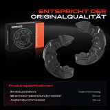 2x Ankerblech Bremsscheibe Vorderachse Beidseitig für Audi A4 Avant 8E2 8EC 8E5 8ED 8H7 B6 B7