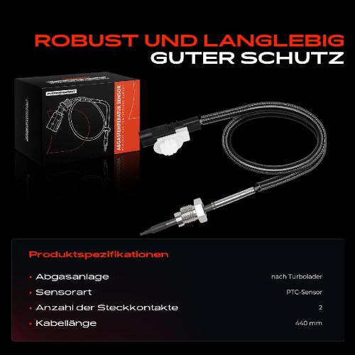 1x Abgastemperatursensor für KIA Niro DE 1.6L 2016-2022 Bild 1x Abgastemperatursensor für KIA Niro DE 1.6L 2016-2022