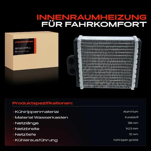 1x Wärmetauscher Innenraumheizung für Suzuki Vitara ET TA TD X-90 EL Bild 1x Wärmetauscher Innenraumheizung für Suzuki Vitara ET TA TD X-90 EL