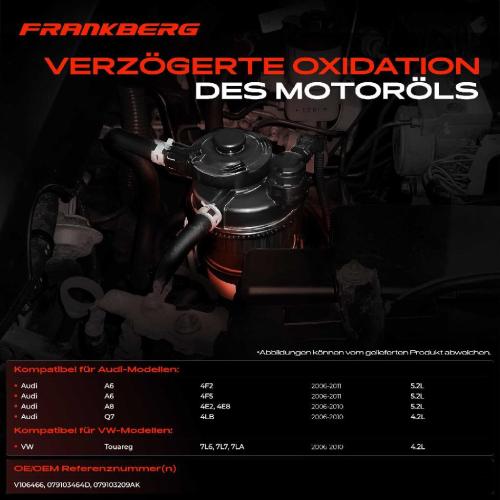 2x Reparatursatz Kurbelgehäuseentlüftung für VW Touareg BXA BSM BAR Audi A6 A8 Q7 Bild 2x Reparatursatz Kurbelgehäuseentlüftung für VW Touareg BXA BSM BAR Audi A6 A8 Q7