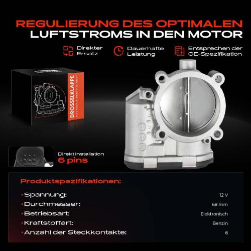 1x Drosselklappe Drosselklappenstutzen für VW Audi A4 A5 A6 A8 Q7 R8 Allroad Bild 1x Drosselklappe Drosselklappenstutzen für VW Audi A4 A5 A6 A8 Q7 R8 Allroad