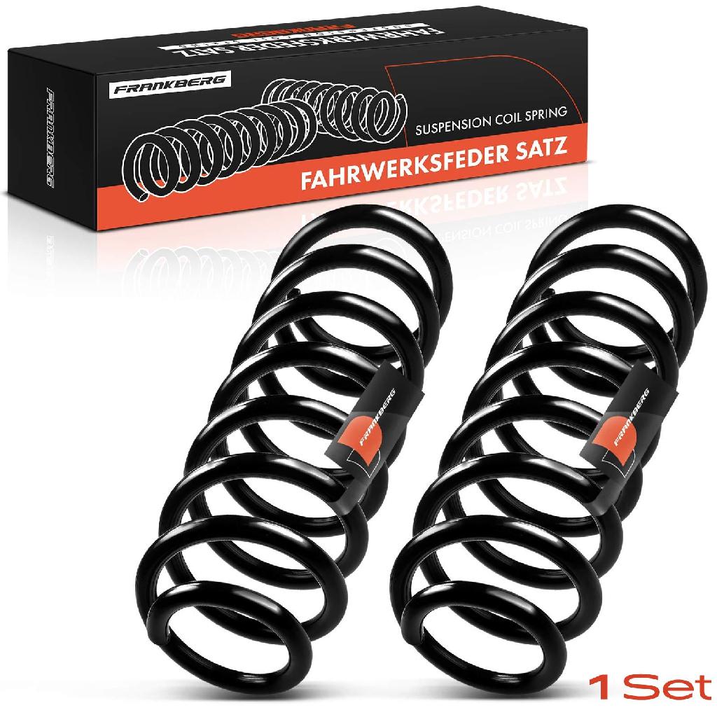 2x Fahrwerksfeder Hinterachse für Audi 100 44 44Q C3 443 2.2L 1.8L 2.0L 2.3L 2.4L 1984-1991