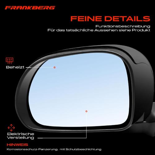 1x Außenspiegel Links für Fiat 500L 351 352 0.9L 1.2L 1.4L 1.6L Bj ab 2012 Bild 1x Außenspiegel Links für Fiat 500L 351 352 0.9L 1.2L 1.4L 1.6L Bj ab 2012