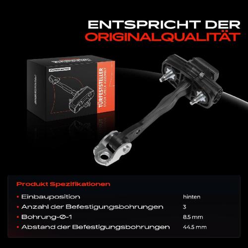 1x Türfeststeller Türfangband Türstopper Hinten für Fiat Bravo Van II 198 1.4L 1.6L Bild 1x Türfeststeller Türfangband Türstopper Hinten für Fiat Bravo Van II 198 1.4L 1.6L