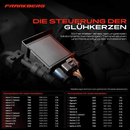 1x Steuergerät Glühzeit für Opel Astra G T98 Astra H A04 Corsa C Vectra C Zafira Bild 1x Steuergerät Glühzeit für Opel Astra G T98 Astra H A04 Corsa C Vectra C Zafira