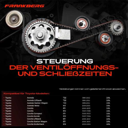 1x Zahnriemensatz Zahnriemen Wasserpumpe für Toyota Avensis Corolla Compact Previa Bild 1x Zahnriemensatz Zahnriemen Wasserpumpe für Toyota Avensis Corolla Compact Previa