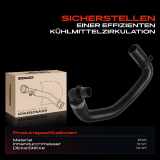 1x Kühlerschlauch Kühlwasserschlauch für Mercedes-Benz V251 W251 R350 3.0L 3.5L 2007-2014