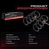 2x Fahrwerksfeder Vorderachse für Dacia Dokker Express Dokker KE Lodgy JS Bj ab 2012