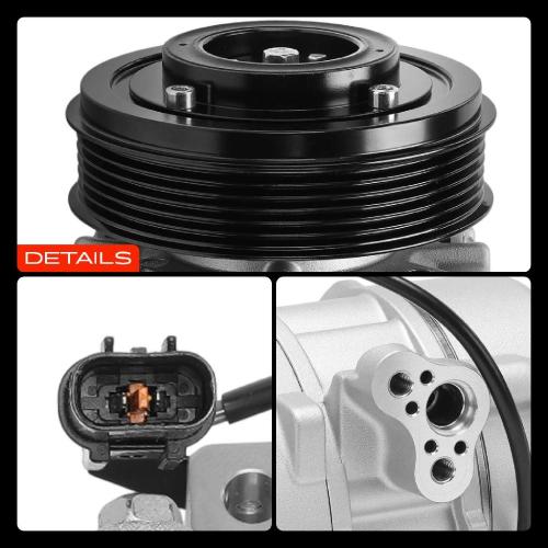 Frankberg 1x Klimakompressor für KIA Sorento II XM III UM 2.0L 2.2L 2012-2020 Bild Frankberg 1x Klimakompressor für KIA Sorento II XM III UM 2.0L 2.2L 2012-2020