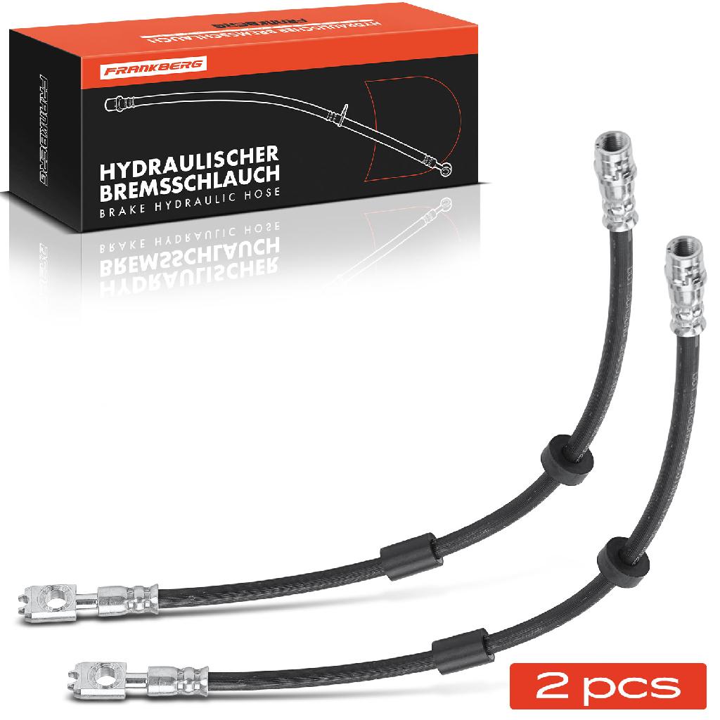 Frankberg 2x Bremsschlauch Bremsschl uche Vorderachse Links oder Rechts f r VW Golf 4 Bora Audi A3 Seat Leon Toledo Skoda Octavia