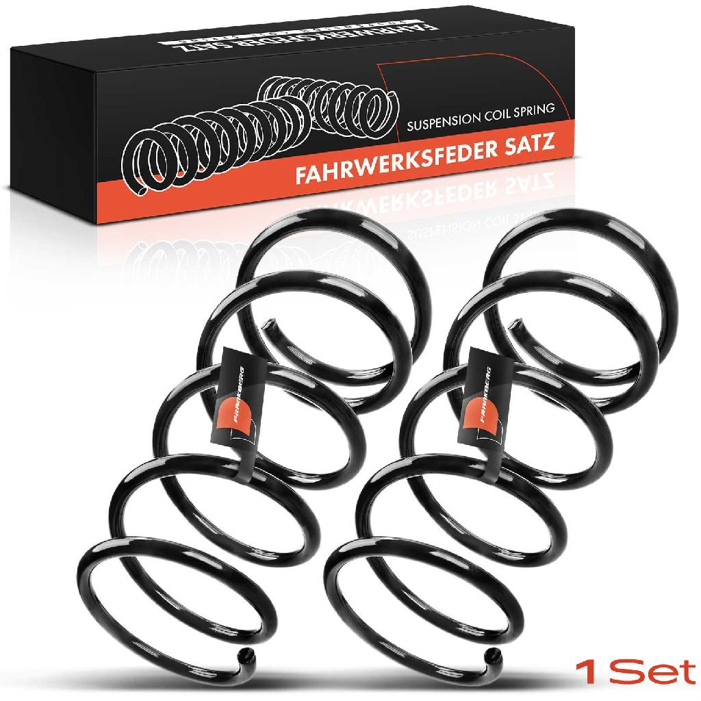 2x Fahrwerksfeder Vorderachse für Mazda 323 F VI BJ 323 S VI 1.6L 1.8L 2.0L 1998-2004