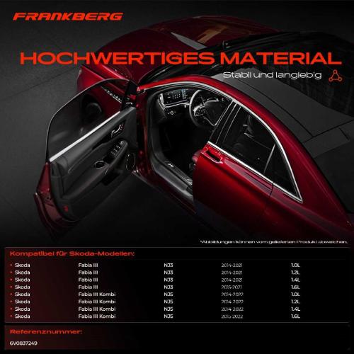 1x Türfeststeller Türfangband Türstopper Vorne für Skoda Fabia III Kombi NJ5 2014-2022 Bild 1x Türfeststeller Türfangband Türstopper Vorne für Skoda Fabia III Kombi NJ5 2014-2022