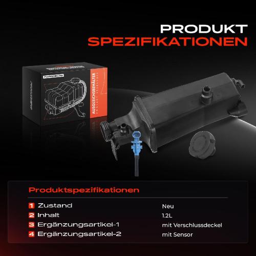 1x Ausgleichsbehälter Kühlmittelbehälter für BMW 3er Cabriolet Coupe Touring E46 E83 E53 E85 Bild 1x Ausgleichsbehälter Kühlmittelbehälter für BMW 3er Cabriolet Coupe Touring E46 E83 E53 E85
