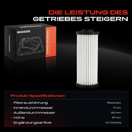 1x Getriebefilter Automatik Hydraulikfilter für VW Passat 3G Audi A3 TT Seat Skoda Bild 1x Getriebefilter Automatik Hydraulikfilter für VW Passat 3G Audi A3 TT Seat Skoda