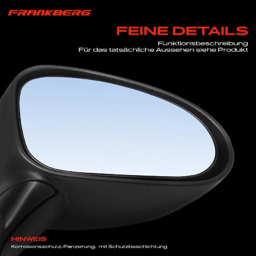 1x Außenspiegel Rechts für Chevrolet Daewoo Matiz M200 M250 M100 M150 1998-2008 Bild 1x Außenspiegel Rechts für Chevrolet Daewoo Matiz M200 M250 M100 M150 1998-2008