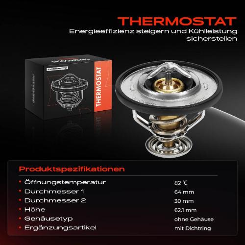 1x Thermostat Kühlmittel für Opel Vectra C Hyundai Santa Fé Nissan Renault KIA Bild 1x Thermostat Kühlmittel für Opel Vectra C Hyundai Santa Fé Nissan Renault KIA