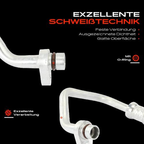 1x Hochdruckleitung Klimaanlage für Renault Clio IV BH Captur I H5 J5 Bild 1x Hochdruckleitung Klimaanlage für Renault Clio IV BH Captur I H5 J5