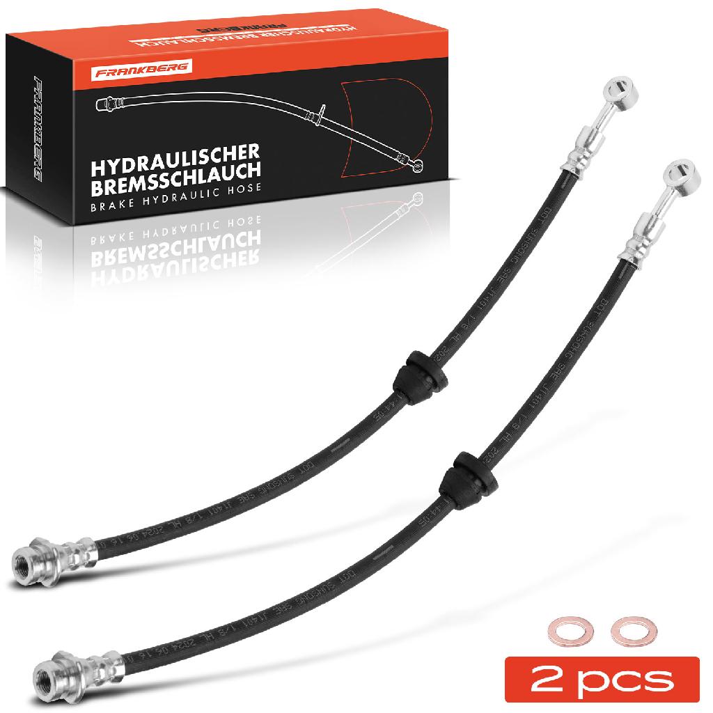 2x Bremsschlauch Bremsschläuche Vorderachse Links oder Rechts für Chevrolet Matiz Spark Daewoo 0.8L 1.0L
