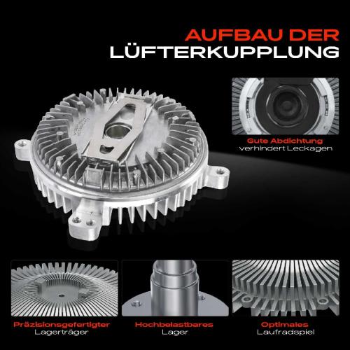 1x Lüfterkupplung Kühlerlüfte für Mercedes-Benz S-Klasse Coupe W140 C140 R129 Bild 1x Lüfterkupplung Kühlerlüfte für Mercedes-Benz S-Klasse Coupe W140 C140 R129