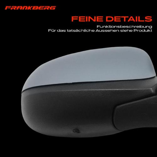Frankberg 1x Außenspiegel Rechts für Ford KA RU8 1.2L 2008-2016 Bild Frankberg 1x Außenspiegel Rechts für Ford KA RU8 1.2L 2008-2016