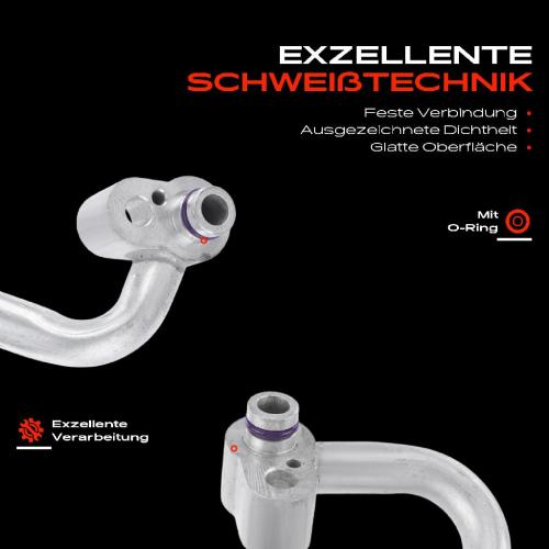 1x Hochdruckleitung Klimaanlage für VW Golf Touran Audi A3 8P Skoda Seat Leon 1.4L Bild 1x Hochdruckleitung Klimaanlage für VW Golf Touran Audi A3 8P Skoda Seat Leon 1.4L