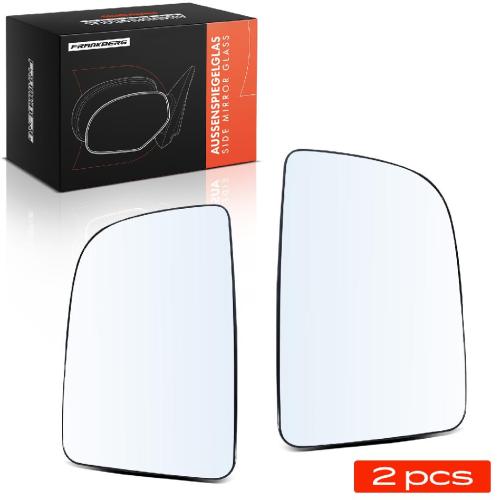 2x Spiegelglas Außenspiegel Vorne Links Rechts für Mercedes-Benz B907 B910 Bild 2x Spiegelglas Außenspiegel Vorne Links Rechts für Mercedes-Benz B907 B910