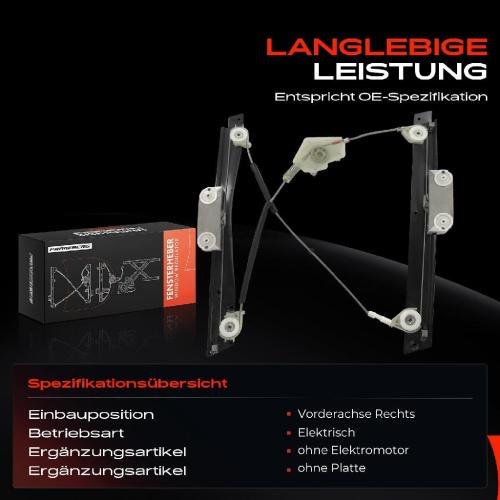 1x Fensterheber Vorne Rechts für Audi TT Roadster 8J3 8N3 8N9 1998-2006 Bild 1x Fensterheber Vorne Rechts für Audi TT Roadster 8J3 8N3 8N9 1998-2006