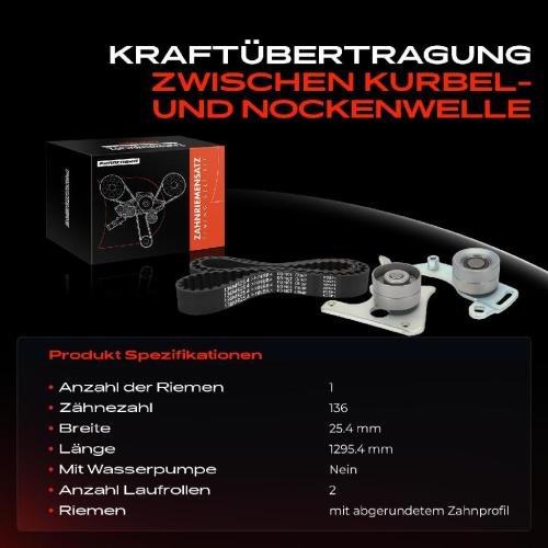 1x Zahnriemensatz Zahnriemen für Fiat Scudo Ducato Peugeot Expert Citroën Suzuki Bild 1x Zahnriemensatz Zahnriemen für Fiat Scudo Ducato Peugeot Expert Citroën Suzuki