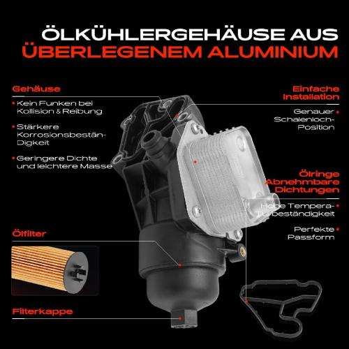 1x ÖlkühlerÖlfilter für Hyundai Accent III Elantra i20 i30 i40 CW 1.5L Bild 1x ÖlkühlerÖlfilter für Hyundai Accent III Elantra i20 i30 i40 CW 1.5L