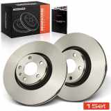 Frankberg 2x Bremsscheiben Vorderachse für Audi A6 Allroad Avant A8 2.0L 2.4L 2.7L 2002-2011
