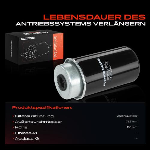 1x Kraftstofffilter für Ford Transit FA FB FM Tourneo FC 2.0L 2.4L 2004-2006 Bild 1x Kraftstofffilter für Ford Transit FA FB FM Tourneo FC 2.0L 2.4L 2004-2006