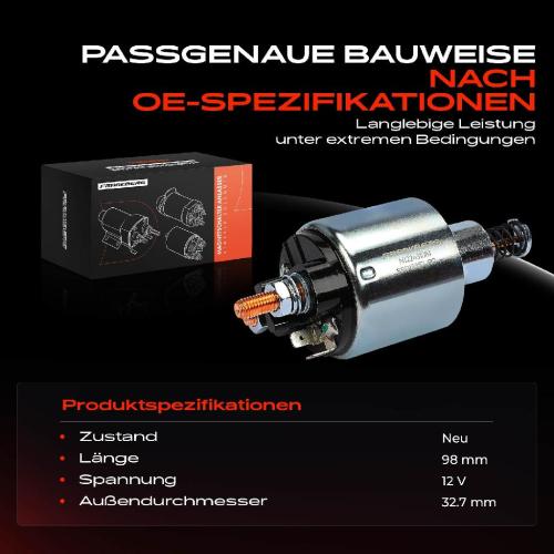1x Magnetschalter Starter für VW Transporter 3 Kasten Pritsche/Fahrgestell Bild 1x Magnetschalter Starter für VW Transporter 3 Kasten Pritsche/Fahrgestell