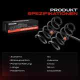 2x Fahrwerksfeder Vorderachse für Ford Tourneo Transit Connect P65 P70 P80 2002-2013