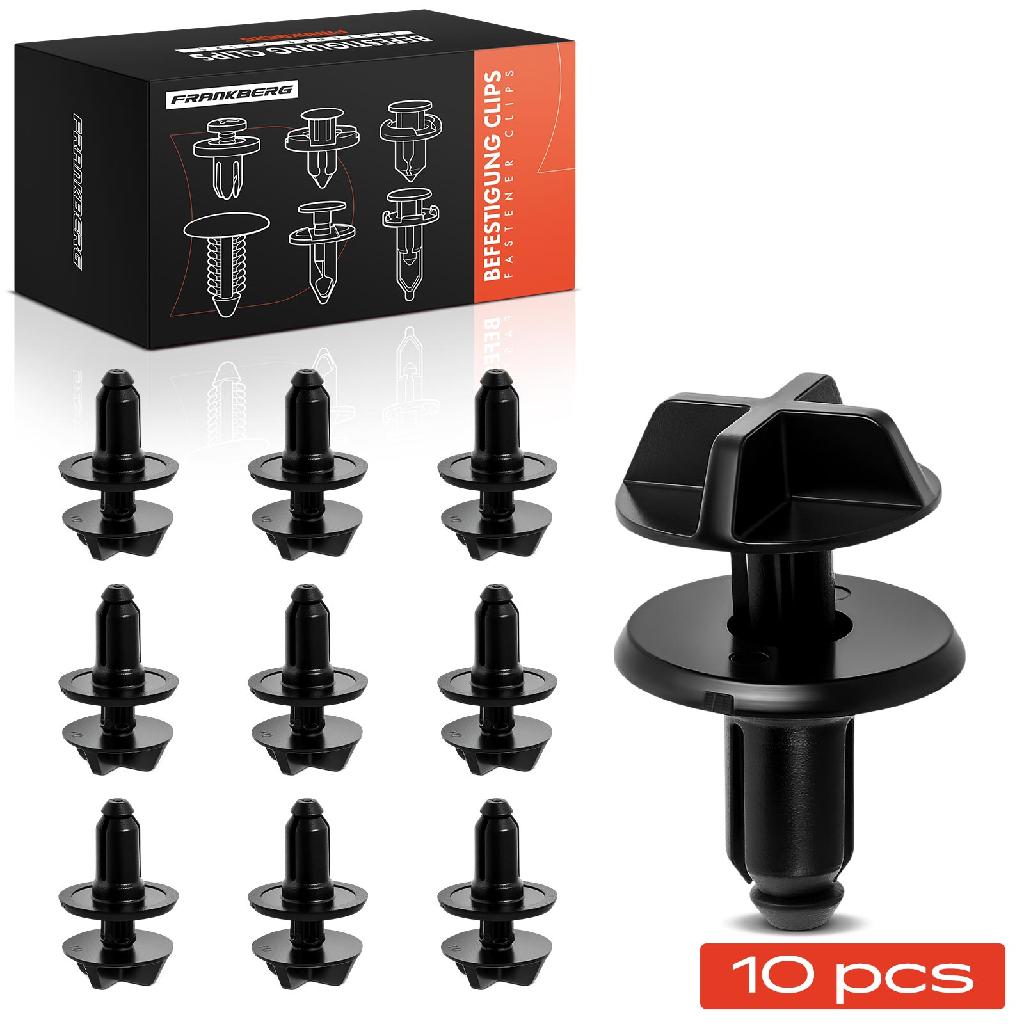 10x Befestigungsclips Kühlergrill für Ford Mustang Convertible Coupe Mondeo V Schrägheck