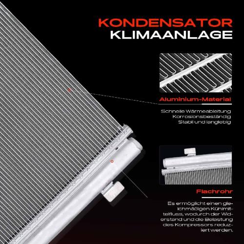 Frankberg 1x Kondensator Klimaanlage für Audi A4 8W A5 F5 A6 4A C8 A7 4KA Bild Frankberg 1x Kondensator Klimaanlage für Audi A4 8W A5 F5 A6 4A C8 A7 4KA